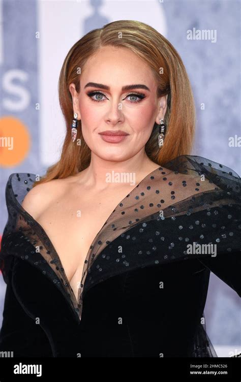 Adele Attending The Brit Awards On February 8 2022 London Uk Photo