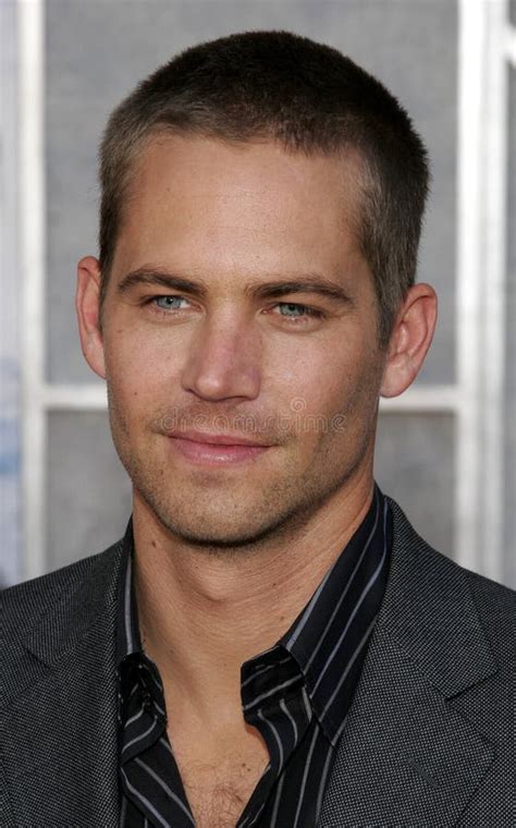 Paul Walker Editorial Stock Image Image Of World Premiere 77946774