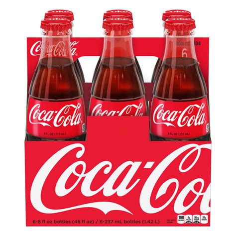 Save On Coca Cola Classic Glass Bottles 6 Pk Order Online Delivery