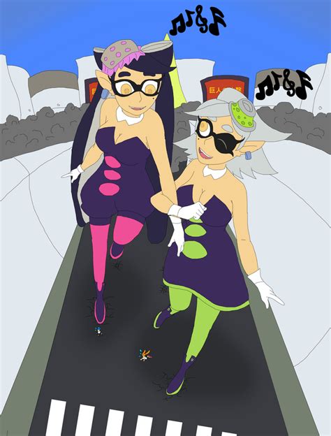 Squid Sisters Just Want To Have Fun By Final7darkness On Deviantart
