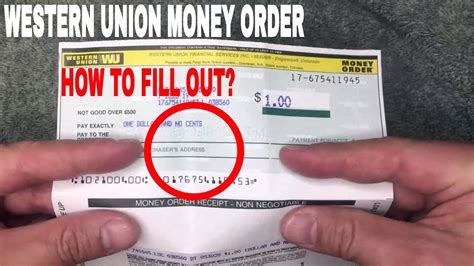 On the money order form, write the payee name. How To Fill Out Western Union Money Order 🔴 - YouTube