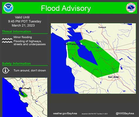 County Of Santa Clara On Twitter Rt Nwsbayarea Flood Advisory Now In Effect Until 945 Pm Pdt