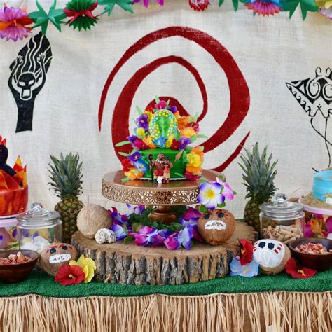 Moana Birthday Party With Incredible Details Make Life Lovely