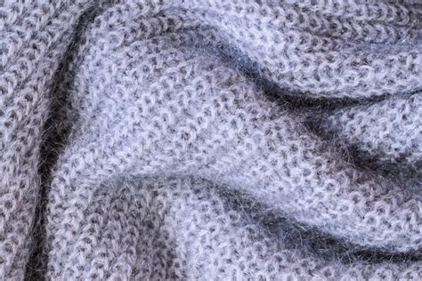 Close Up Background Of Knitted Wool Fabric Knitting Wool Knitwear