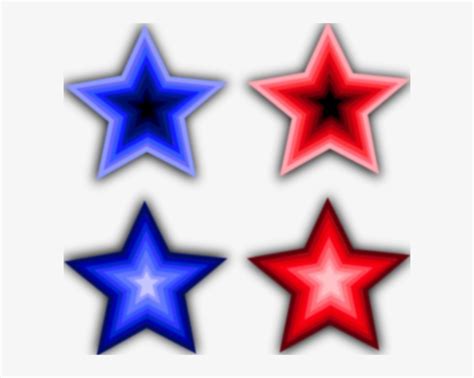 4th Of July Clipart Graphics Four Stars Clipart 600x574 Png