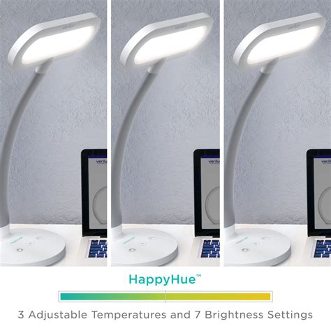Happylight® Duo 2 In 1 Light Therapy And Task Desk Lamp Verilux