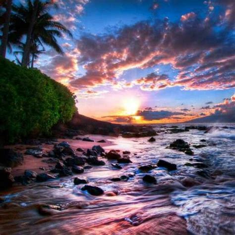 Maui Kihei Beach Photography Scenery Beautiful World