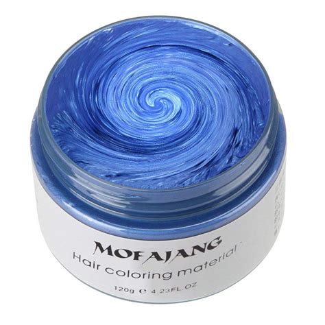 Mofajang Unisex Hair Wax Color Dye Styling Cream Mud Natural Hairstyle Pomade