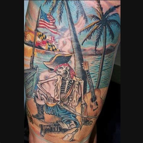 Amazing Masterful Pirate Tattoos Designs Meanings