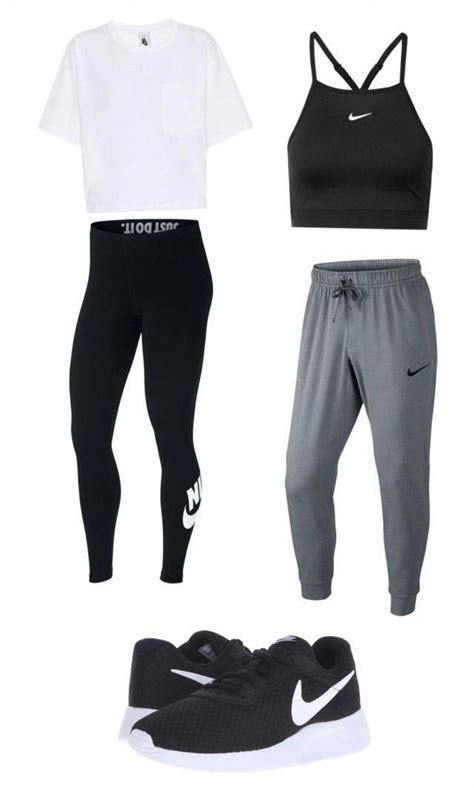 Nike Workout Outfits By Gracielazarco On Polyvore Featuring Nike