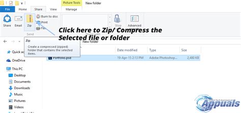How To Creae A Compressed Zip Folder Windows 10 Petropor