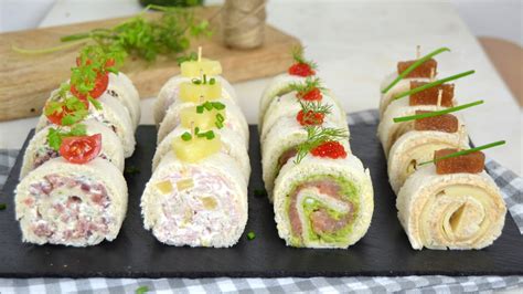 Los bocadillos y canapés para navidad son perfectos como entrante. Cuuking! Recetas de cocina