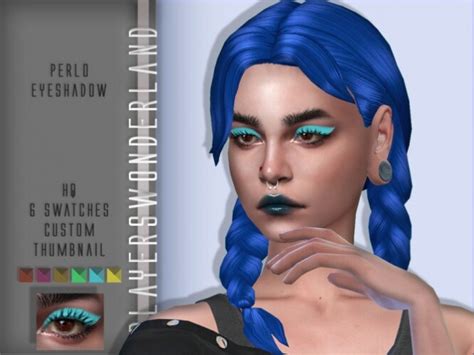 Perlo Eyeshadow By Playerswonderland At Tsr Sims 4 Updates