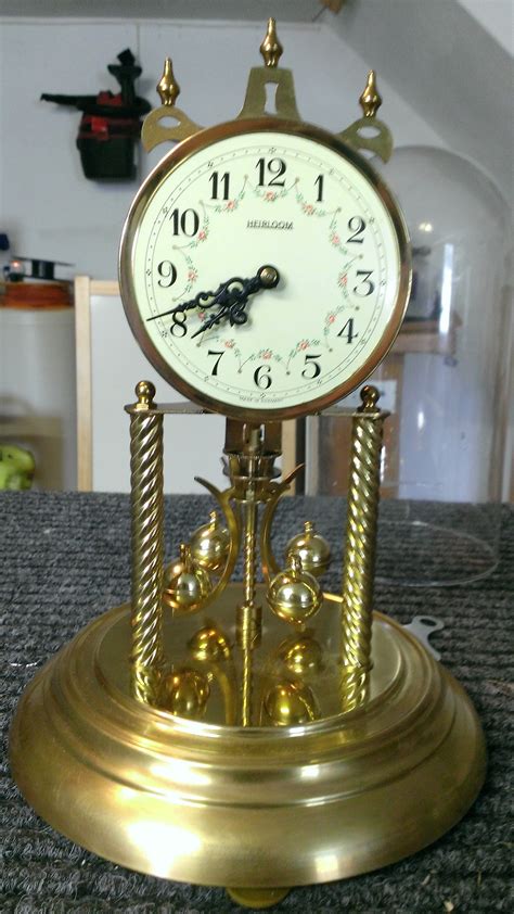 Heirloom Sigfried Haller Simonswald Anniversary Clock C 1960 Germany