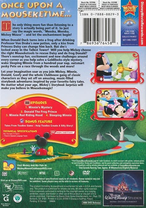 Mickey Mouse Clubhouse Dvd Cover