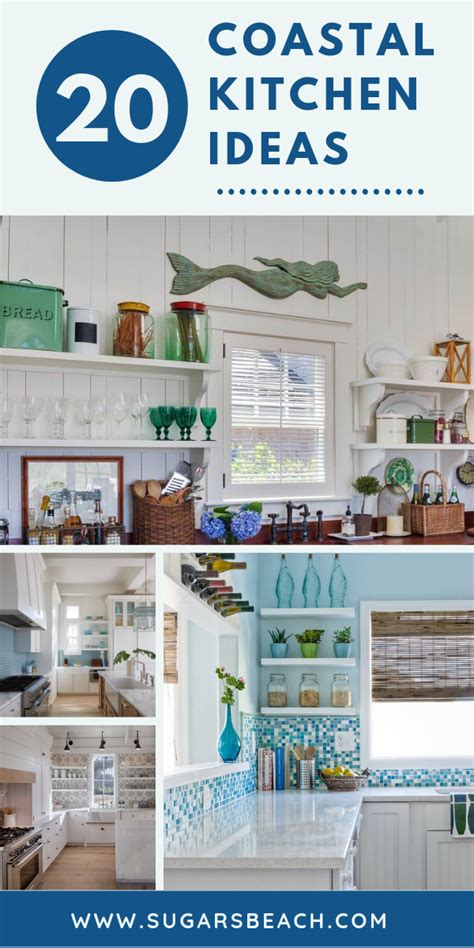 As you work, bethink that you will be attractive at the items from the attic aback you're done, not arch on.… Best Coastal Kitchens: Get Beach Themed Kitchens Decor Ideas 2021 | Beach theme kitchen ...