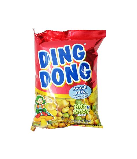 philippines ding dong snack mix hot and spicy 100g asia grocery town