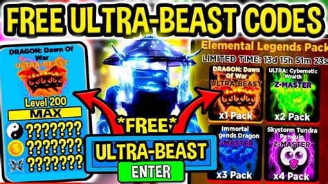 The higher ninjitsu you get the more. Ninja Legends-OP codes and crazy Ultra Beast giveaway ...