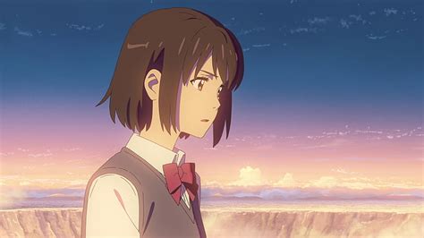 Hd Wallpaper Anime Your Name Kimi No Na Wa Mitsuha Miyamizu