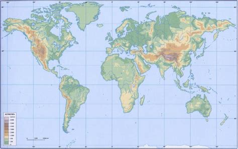 Departamento De Ciencias Sociales Atlas Mapas Mudos Físicos Y Políticos