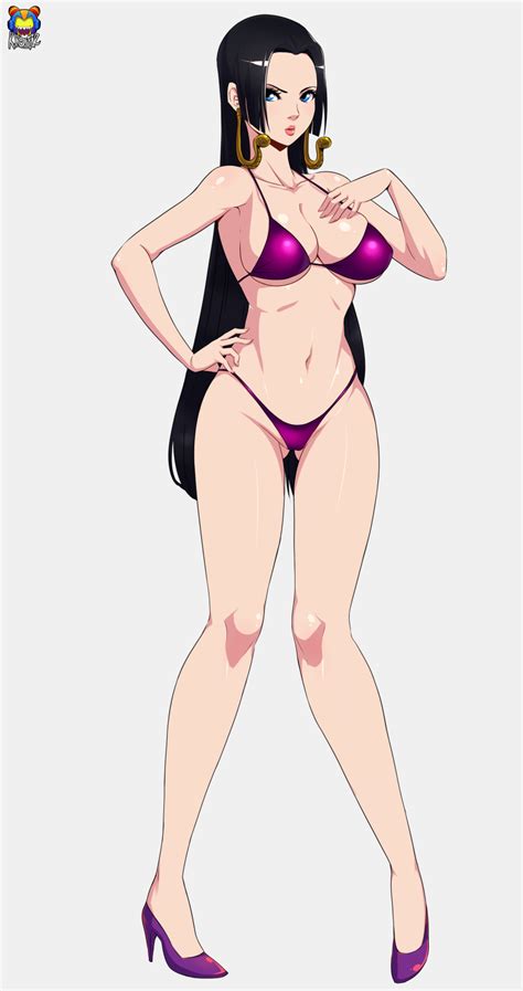 Kyoffie Boa Hancock One Piece Absurdres Highres 1girl Bikini