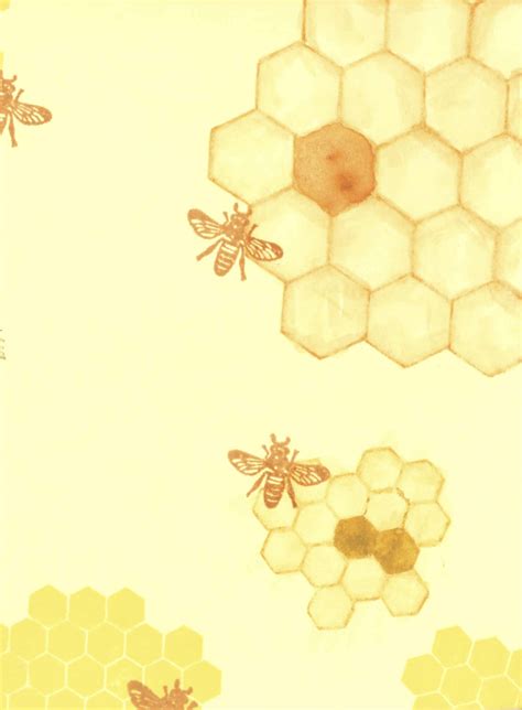 Aesthetic Honeycomb Wallpaper