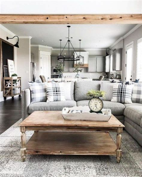 30 Perfect Farmhouse Living Room Design Ideas Modern Farmhouse