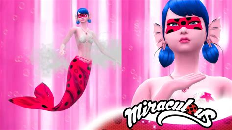 Miraculous Ladybug Mermaid Transformation Mermaid Marinette Ladybug