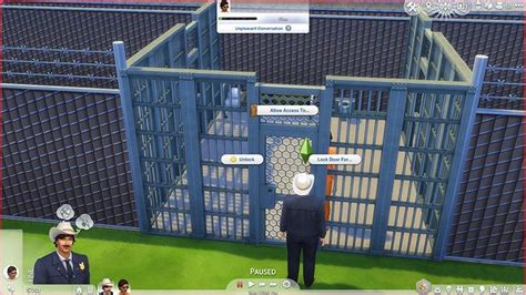 Prison Set Working Jail Doors More The Sims 4 Catalog Sims 4