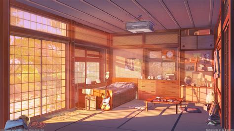 Anime Bedroom Background Morning And Night You Can Also Upload And