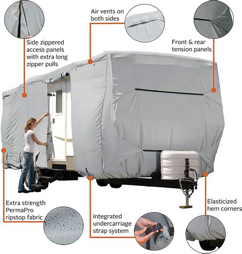 Tak Tech Roof Vent Travel Trailer Cover Fits 15 18 Trailers