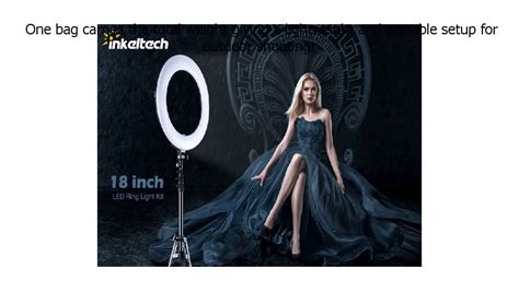 Special Discount On Inkeltech Ring Light 18 Inch 2700k 5600k Dimmable