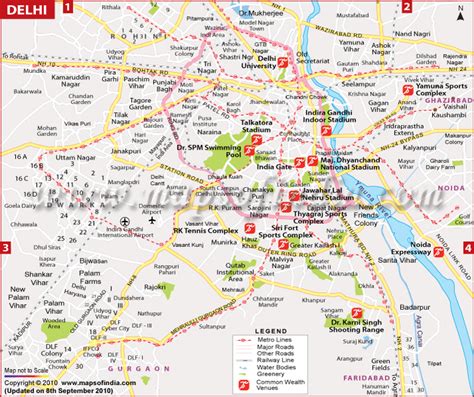 Delhi Map