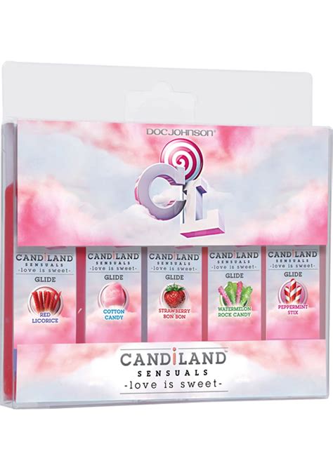 candiland sensuals flavored body glide assorted 5 pack 1 ounce each cherry pie online adult