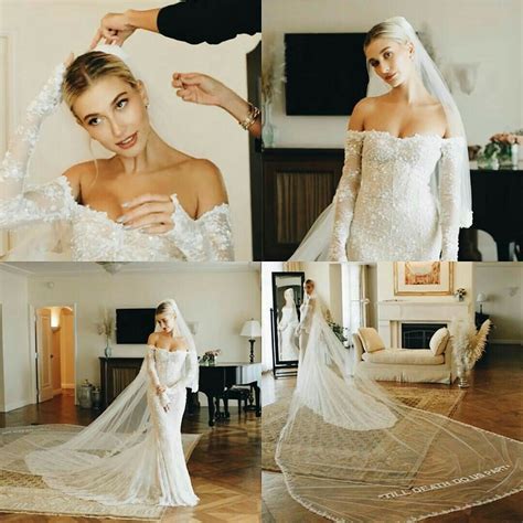 Hailey Bieber Celebrity Wedding Dresses Dream Wedding Dresses