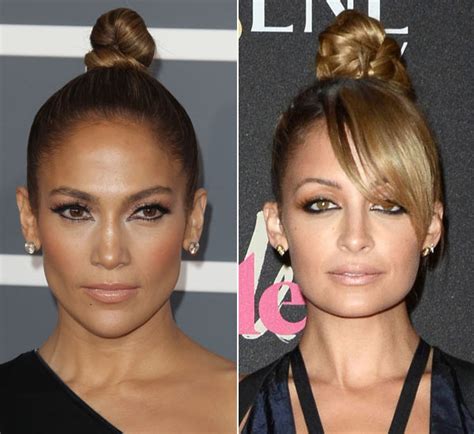 High Bun Tutorial — Get Jennifer Lopez And Nicole Richies Perfect Top