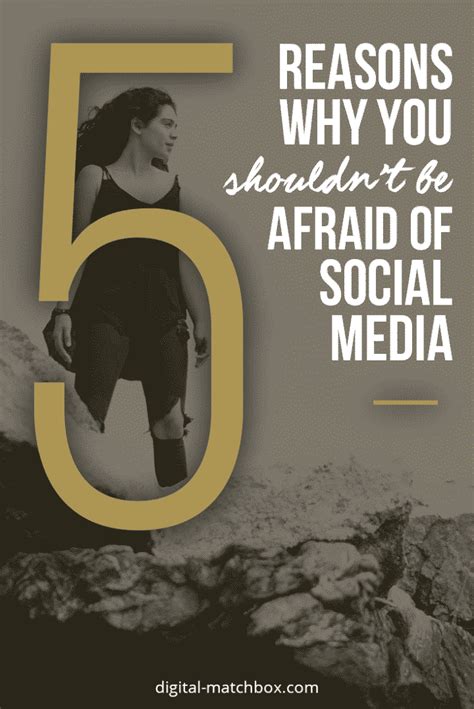 social media 5 reasons why you shouldn t be afraid of it