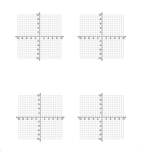 7 Printable Math Graph Paper Templates Sample Templates