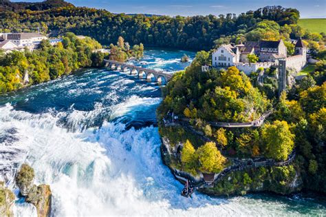 Experience The Rhine Falls Europes Largest Waterfall Switzerland Tour