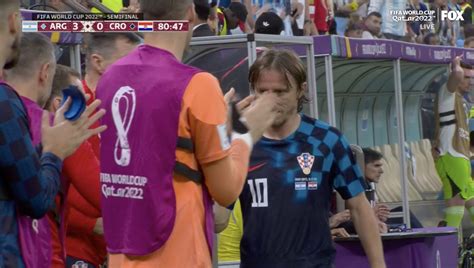 Espn Fc On Twitter Luka Modric Comes Off For What May Be His Last World Cup Game A Standing