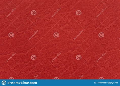 Abstract Red Wrinkled Paper Texture Background Stock Photo Image Of