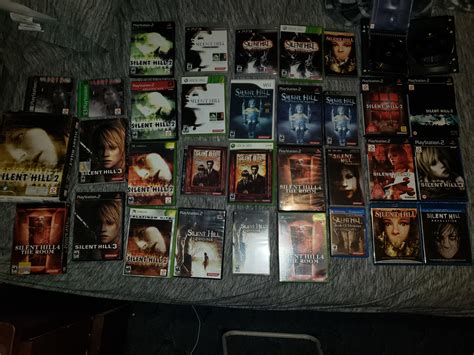 I Think I Completed My Collection Of Us Silent Hill Games Few