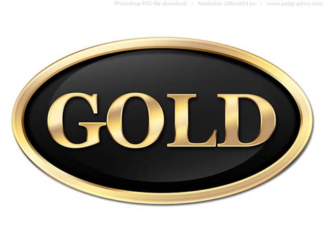 Psd Gold Coin Icon Psdgraphics