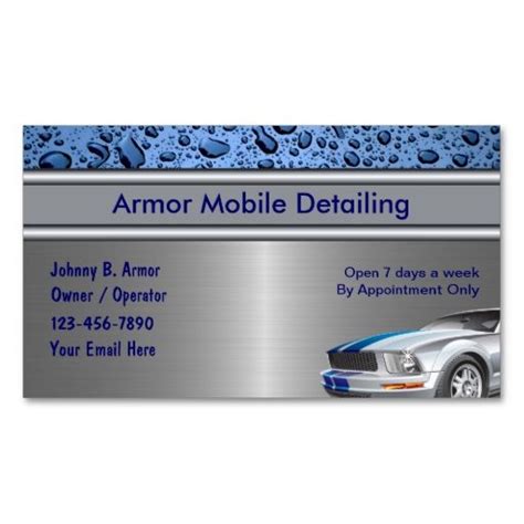Even if you don't need it, using a credit card can benefit your detailing business. Auto Detailing Business Cards | Zazzle.com in 2020 ...