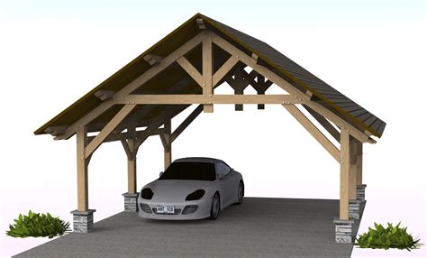 Timber Frame Pavilion - Homestead Timber Frames | Timber frame pavilion, Carport patio, Timber frame