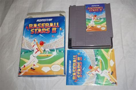 Baseball Stars Ii 2 Nintendo Nes Complete In Box Great Shape Ebay