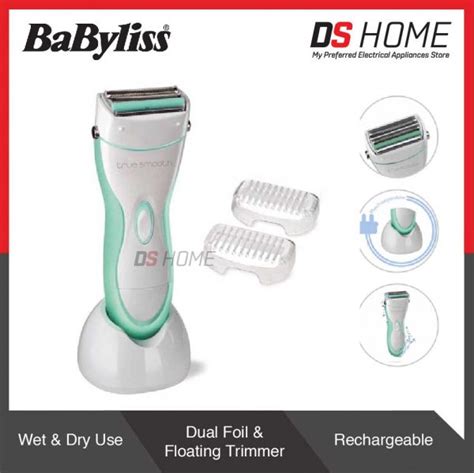 Babyliss Bu True Smooth Wet And Dry Rechargeable Lady Shaver Ds Home