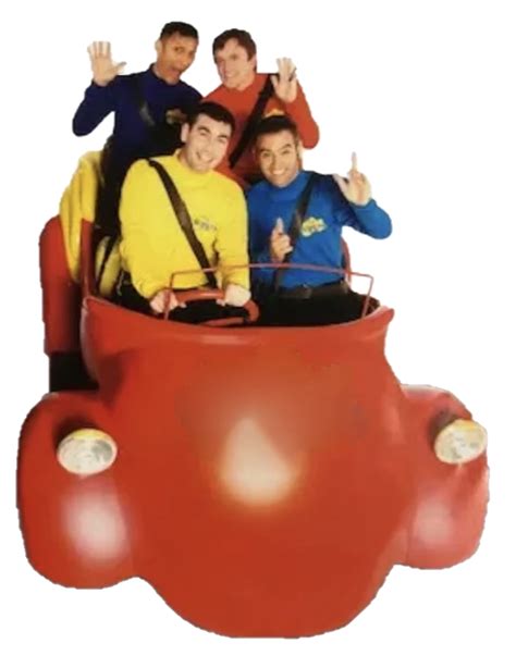 The Wiggles In The Big Red Car Pose By Trevorhines On Deviantart