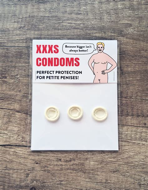 Xs Tiny Condom Joke Present Valentines Gag Gift Funny Novelty Anniversary Present Xxs Micro