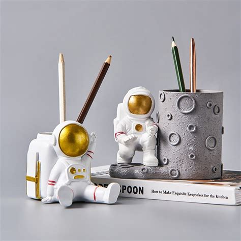 Astronaut Space Themed Pencil Holder Phone Holder Etsy